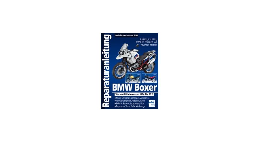 Bücher BMW Boxer Vierventil-Enduros 1994-2012 - R850GS, R1100GS, R1150GS, R1200GS