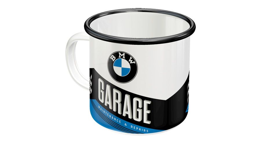 BMW F650GS (08-12), F700GS & F800GS (08-18) Emaille-Becher BMW - Garage