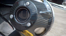 Auspuffblende hinten f�rs Motorrad