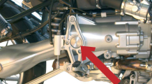 Fussrastenverschlusskappe f�rs Motorrad