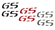 BMW R850GS, R1100GS, R1150GS & Adventure GS Aufkleber