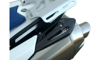 Carbon Hitzeschutz Auspuff - hinten f�rs Motorrad