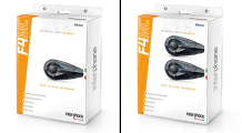 Gegensprechanlage F4 f�rs Motorrad