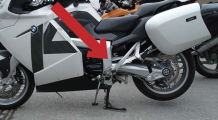 Rahmenabdeckkappe f�rs Motorrad