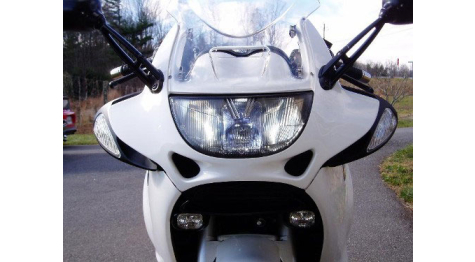 BMW K1200RS & K1200GT Blinkergl�ser vorne (wei�/schwarz)