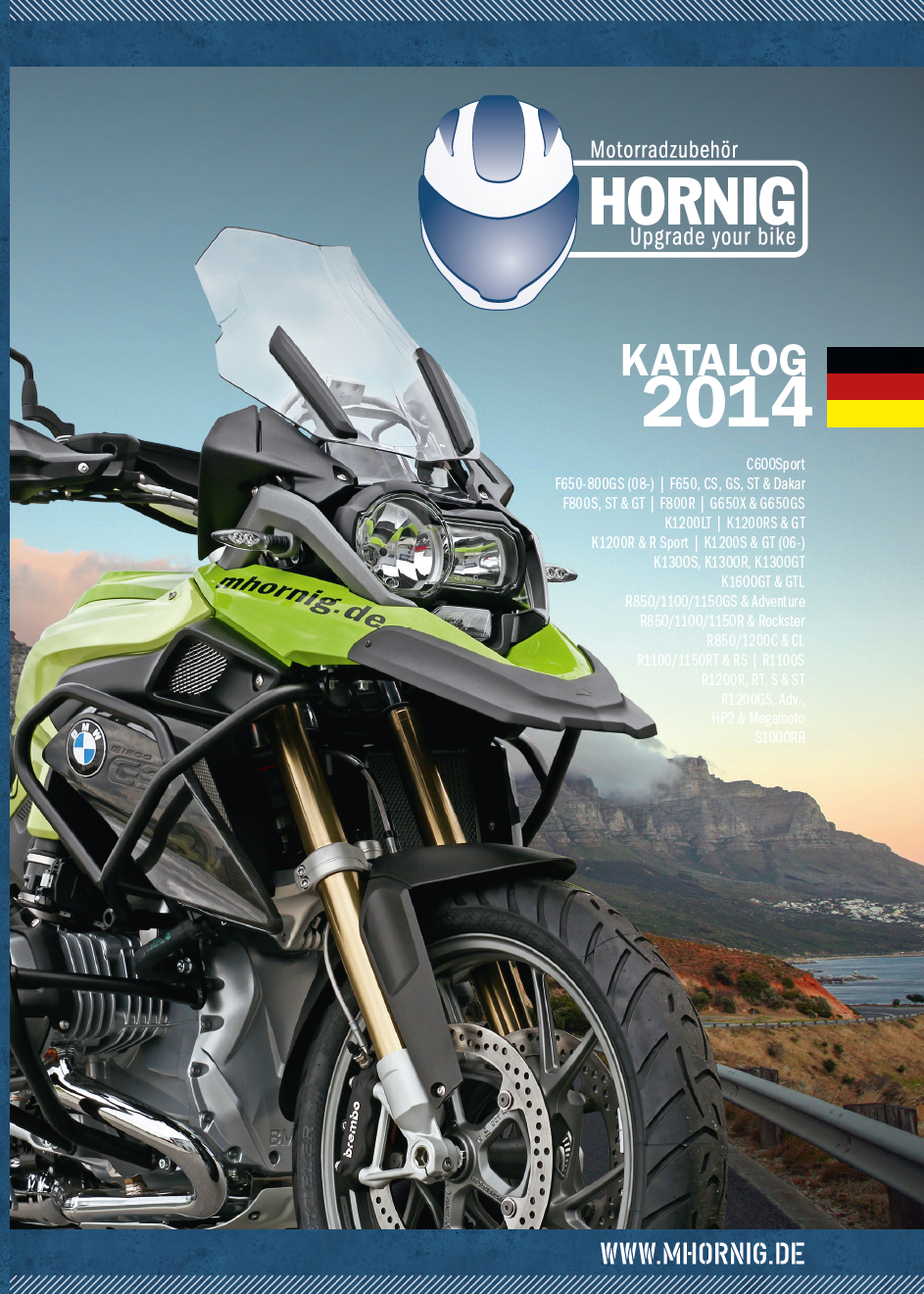 katalog-2014-de-1g Der neue Hornig Motorradzubehör - Katalog 2014 