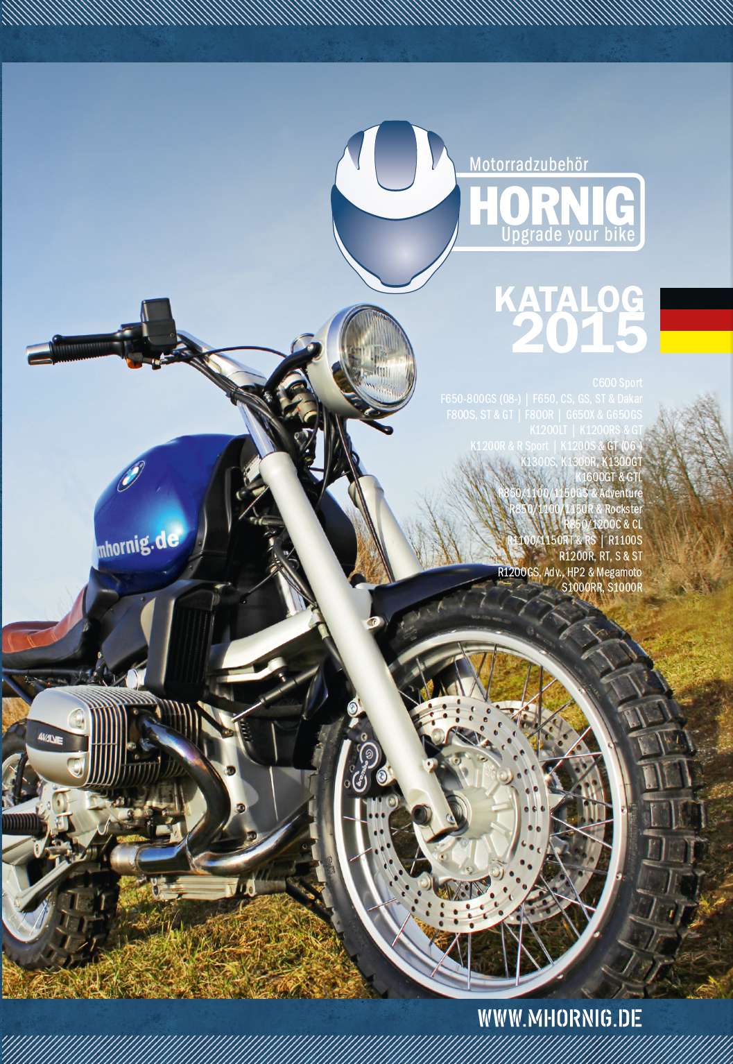 katalog-2015-de-1g BMW Motorradzubehör Katalog 2015 von Hornig  - jetzt downloaden oder kostenlos vorbestellen!
