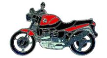 BMW R850R, R1100R, R1150R & Rockster Pin R 1100 R (rot)