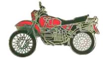  BMW R 100 Modelle Pin R 80 / 100 GS (rot)