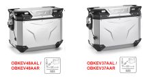  BMW R 1250 GS & R 1250 GS Adventure GIVI Trekker Outback EVO Smart Koffer eloxiert