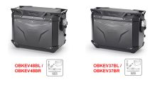  BMW R1200GS (04-12), R1200GS Adv (05-13) & HP2 GIVI Trekker Outback EVO Smart Koffer schwarz