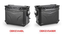  BMW R1300GS & Adventure GIVI Trekker Outback EVO Smart Koffer schwarz mit Cut-Out für Auspuff