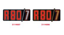  BMW R 100 Modelle Aufkleber R80/7