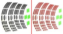  BMW F650GS (08-12), F700GS & F800GS (08-18) Felgenrandaufkleber F700GS