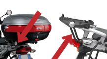  BMW R1200GS (04-12), R1200GS Adv (05-13) & HP2 Topcasehalterung