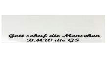  BMW F650GS (08-12), F700GS & F800GS (08-18) Aufkleber Gott GS