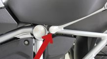  BMW R 1200 GS LC (2013-2018) & R 1200 GS Adventure LC (2014-2018) Heckrahmen-Abdeckkappen