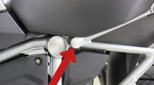  BMW R 1250 RS Heckrahmen-Abdeckkappen