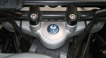 Kennzeichenhalter Edelstahl für BMW R850GS, R1100GS, R1150GS