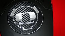  BMW F800S, F800ST & F800GT Tankstutzen-Pad 3D-CarbonLook