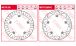 BMW R1200GS (04-12), R1200GS Adv (05-13) & HP2 Bremsscheiben vorne Rivet Pack