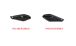 BMW R 1200 RS, LC (2015-) Verkleidungswinglet Carbon