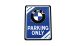 BMW F800GS (2024- ), F900GS & F900GS Adv Blechschild BMW - Parking Only
