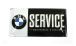 BMW R1200S & HP2 Sport Blechschild BMW - Service