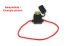 BMW R1200RT (2005-2013) AIV Flachsicherungs-Halter 2,5 qmm