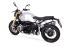 BMW R nine T Edelstahl Verbindungsrohr hochgezogen