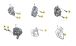 BMW K1200RS & K1200GT (1997-2005) 4x Schrauben M8x32-10.9 ZNS3