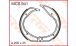BMW R 100 Modelle Bremsbackensatz Trommelbremse hinten ab 9/1980