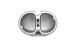 BMW R 100 Modelle Ventildeckel Klassische Optik mit polierten Rippen, 4 Rippen