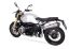 BMW R nine T Edelstahl Verbindungsrohr hochgezogen