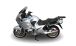 BMW R1100RT, R1150RT GPR Slip On Auspuff Trioval Edelstahl mit Kat