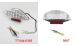 BMW R1200GS (04-12), R1200GS Adv (05-13) & HP2 Weisses Glas + LED