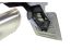 BMW G650Xchallenge, G650Xmoto, G650Xcountry Kennzeichenhalter Edelstahl verstellbar