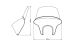 BMW R 18 Verkleidungsscheibe Batwing SML Touring