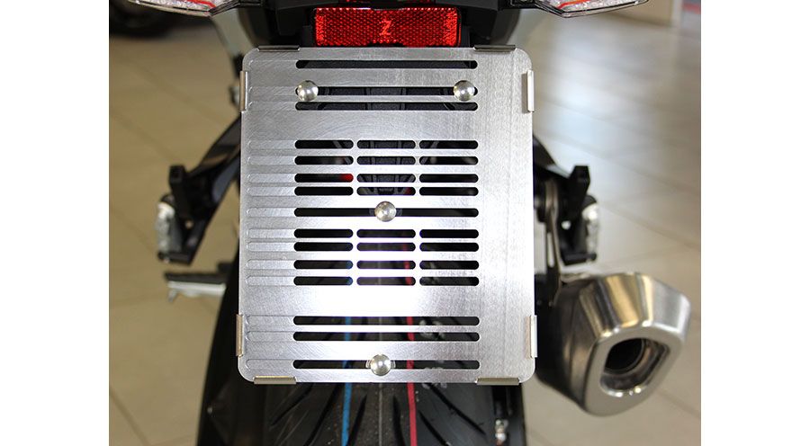 BMW S 1000 XR (2020- ) Kennzeichenhalter Edelstahl verstellbar