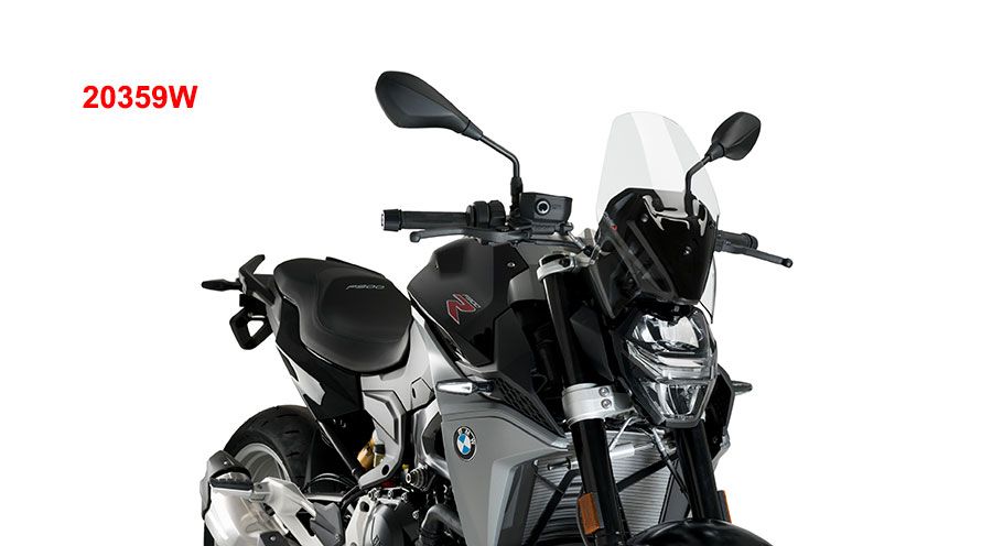 BMW F900R Sportscheibe für Originalhalterung