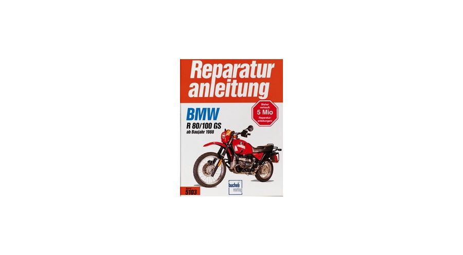 Bücher Reparaturanleitung BMW R 80 GS / R 100 GS ab 1988
