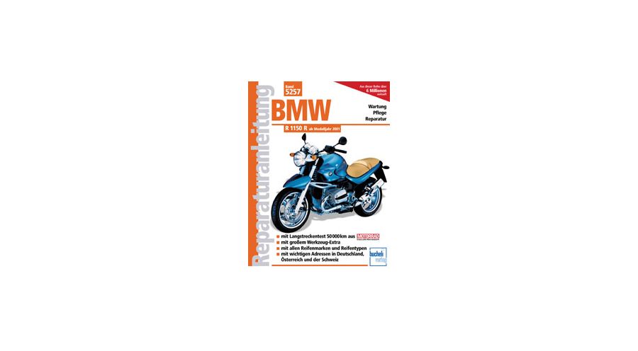 Bücher Reparaturanleitung BMW R 1150 R