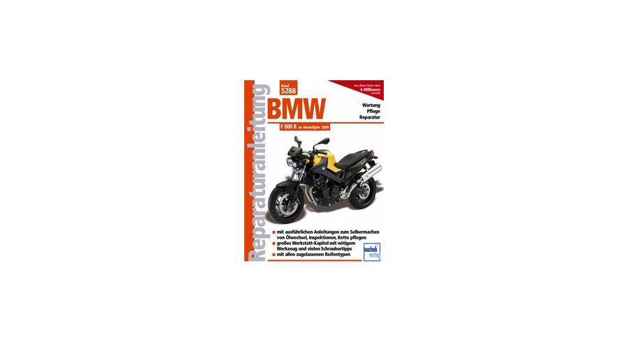 Bücher Reparaturanleitung BMW F800R