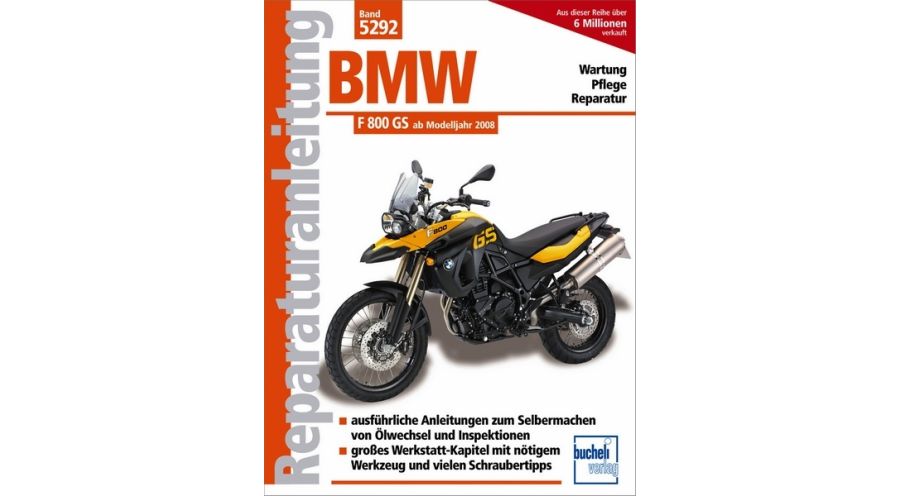 Bücher Reparaturanleitung BMW F 800 GS