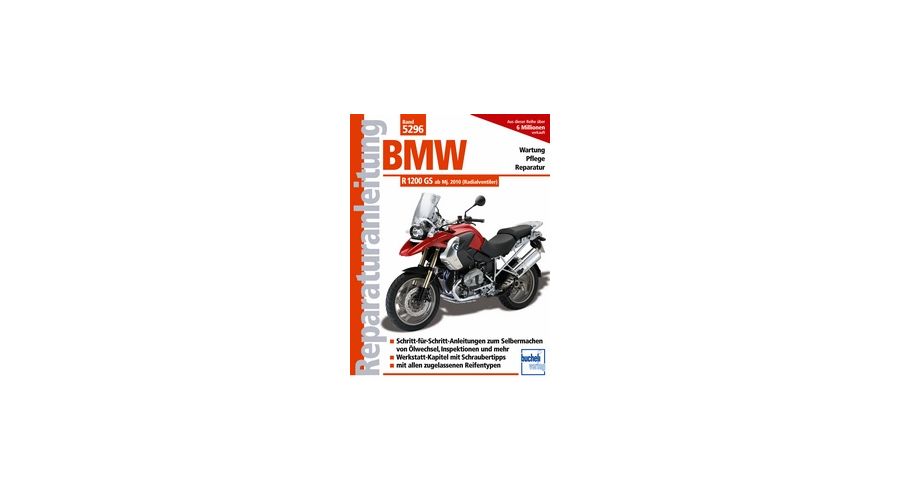 Bücher Reparaturanleitung BMW R 1200 GS Bj 2010-2012