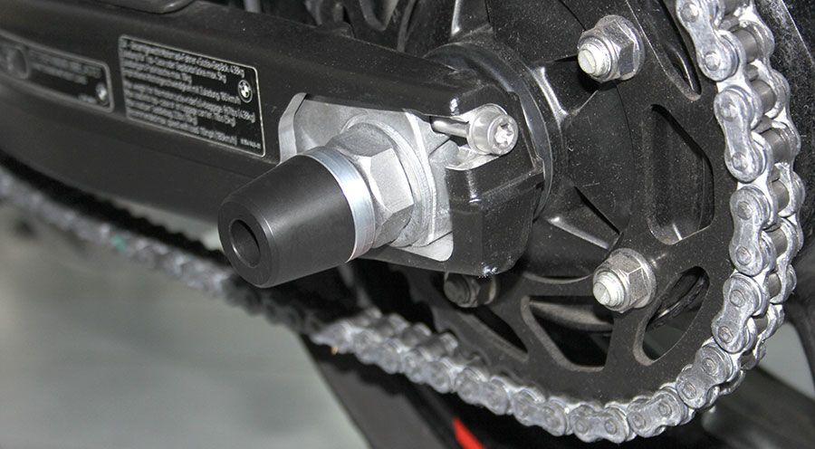 BMW S1000R (2021- ) Sturzpads Schwinge