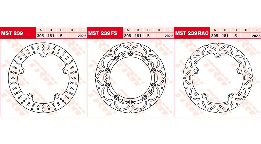 BMW K1200RS & K1200GT (1997-2005) Bremsscheiben vorne