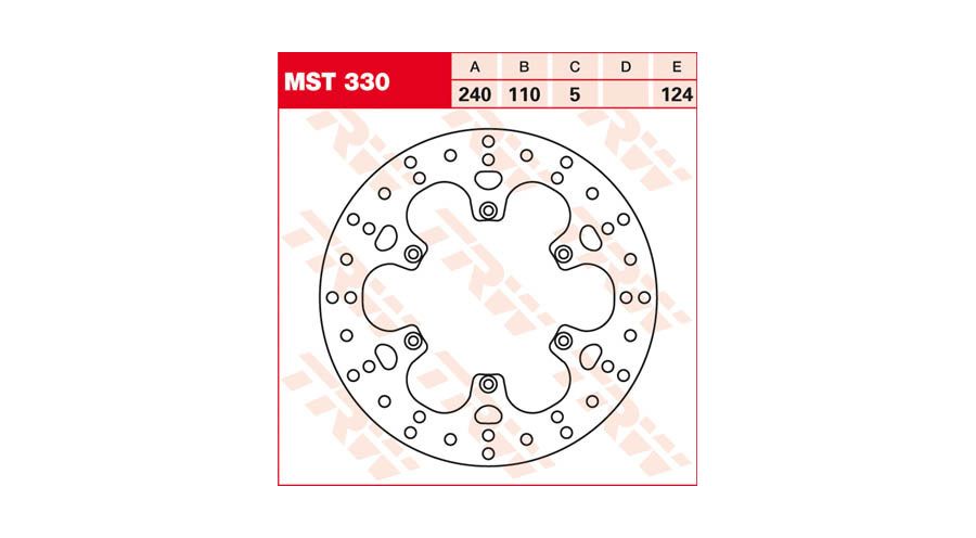 BMW F 650, CS, GS, ST, Dakar (1994-2007) Bremsscheibe hinten