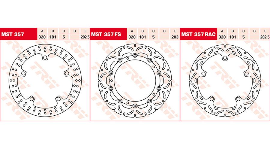 BMW K1200RS & K1200GT (1997-2005) Bremsscheiben vorne