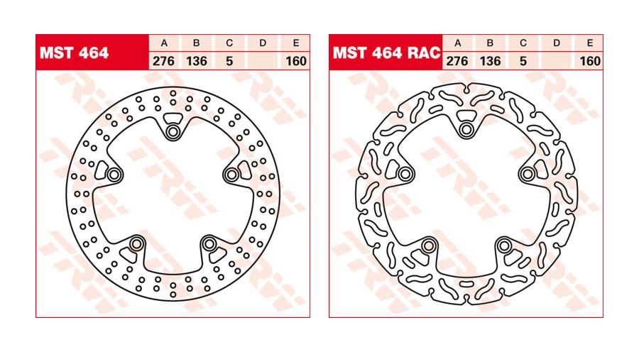 BMW R 1250 GS & R 1250 GS Adventure Bremsscheibe hinten